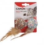 Camon, Играчка за коте, Забавни топчета с пера