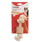 Camon Играчка за куче, въже с двоен възел с кафеено дърво 20см.