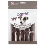 Dokas, 5 см кожен кокал за куче с агнешко, 12 бр.