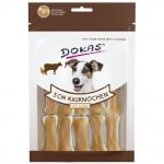 Dokas, 5 см кожен кокал за куче с пиле, 12 бр