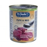 Dr. Clauders, Консерва за куче, с пуешко месо и ориз