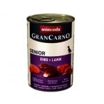 GranCarno, Senior, консерва за възрастно куче, говеждо и агне
