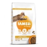 Iams Hairball, храна за котки против космени топки, с пиле, 100гр НАСИПНО