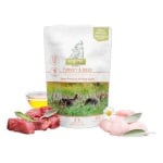 ISEGRIM, Junior, пауч за малко куче, пуйка и говеждо, 410гр