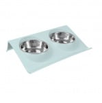 Iso Trade, Двойна купа със стойка за кучета, синя