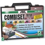 JBL Test Combi Set Plus Fe /тестове за основните показатели на водата рН (3-10), KH, NO₂, NO₃ и Fe (желязо за контрол на торове) + CO2 таблица/