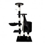 Malatec, драскало за коте, 118см, черно