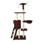 Malatec, драскало за коте, 138см, кафяво