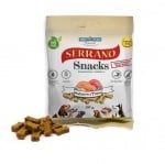 Mediterranean Natural Serrano, Безглутеново лакомство за куче със сьомга и риба тон, 100гр