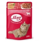 My Love, Пауч за коте, телешко в деликатен сос, 100 гр