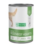 Natures Protection, Храна за кучета, С говеждо и говежди сърца, 800гр