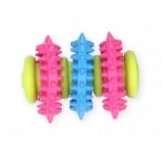 Pet Nova, дентална ирачка за куче - назъбена кост, 7см, аромат на мента