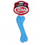 Pet Nova, играчка за куче - гумен кокал 12см, син, с вкус на мента
