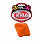 Pet Nova, Играчка за куче - Луда топка, 5см, оранжева, аромат на ванилия