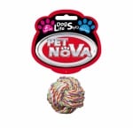 Pet Nova, играчка за куче - топка от въже, 5см