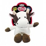 Pet Nova, плюшена играчка за куче - крава със звук, 32см