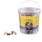 Pets Taste Bucket Duo Bones, Лакомство за куче, Меки кокалчета с пилешко, агнешко и говеждо, 450гр