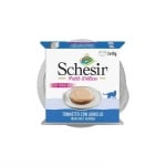 Schesir Petit Delice, Мус за котки,С риба тон и агне, 2x40g