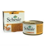 Schesir Salads, Мокра храна за котки, С риба тон, скумрия и папая, 85 гр
