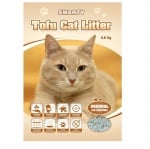 Smarty, Натурална постелка за котешка тоалетна, тофу, натурална, 6л, 2.8кг