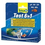 Tetra, тест за аквариумна вода, 6в1, 25 ленти