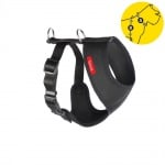 Tommi, Нагръдник за куче, черен, S