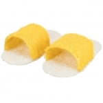 Trixie, Комплект играчка за гризачи чехли от луфа, 8см