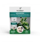 Vet`s Best Advanced Dental Spray, Дентален сперй и играчка въже, 120мл