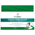 Vet`s Best Dental Finger Brush, 5бр четка за зъби напръстник