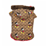 Яке за куче Мики Маус, с качулка