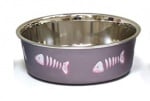 Метална купа за куче и котка, Croci Roxy, 450 мл