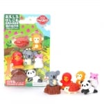 Разглобяеми гумички за триене, Животните в гората, 7 бр.