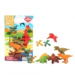 Разглобяеми гумички за триене, Динозаври, 9 бр.