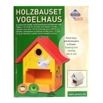 Дървен комплект за сглобяване DIY, Къщичка за птици