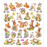 Стикер самозалепящ, ВЕЛИКДЕНСКИ ЗАЙЧЕТА