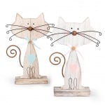 Миниатюра Котка, 12 х 17 cm, дърво, 1 брой