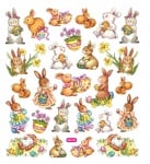 Стикер самозалепящ, ВЕЛИКДЕНСКИ ЗАЙЧЕТА