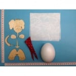 Креативен комплект Куче, дърво, 160 mm