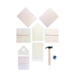 Дървен комплект за сглобяване DIY, Къщичка за птици