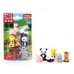 Разглобяеми гумички за триене, Зоологическа градина, 6 бр.