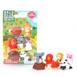 Разглобяеми гумички за триене, Животните в гората, 7 бр.