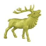 Фигура от папие маше, куче, 14,5 x 4 x 9 cm