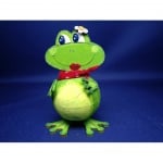 Креативен комплект Жаба с връзка, дърво, 160 mm