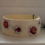 Маска от папие маше, котка, 11,5 x 10,5 x 4,5 cm