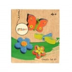 Креативен комплект Цветя и пеперуди, 27 части