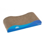 anipro Драскалка за котки синя, с десен рибка, 36х15х7 см