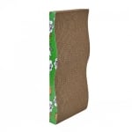 anipro Драскалка за котки, зелена вълна, 43х20х4 см