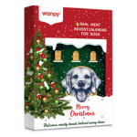 Wanpy Christmas Calendar 150 g - коледен календар с лакомства асорти с пилешко, говеждо, патица
