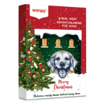 Wanpy Christmas Calendar 150 g - коледен календар с лакомства асорти с пилешко, говеждо, патица