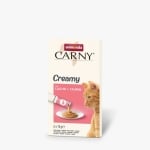 Carny Creamy течно лакомство със сьомга и таурин, 6х15 г